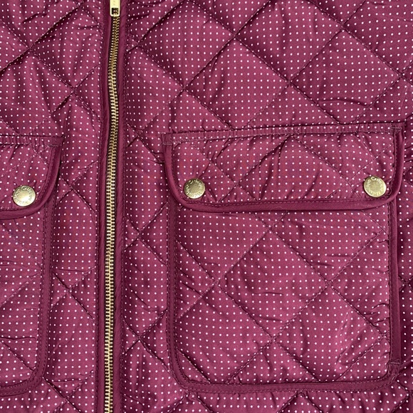 Maroon polka dot vest - Picture 4 of 5